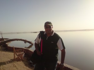 Mohamed at the Siwa Oasis
