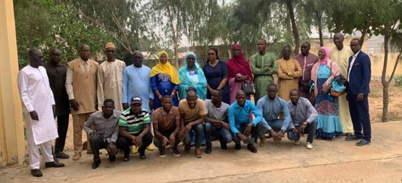 Group photo of all the educators who participated in this training