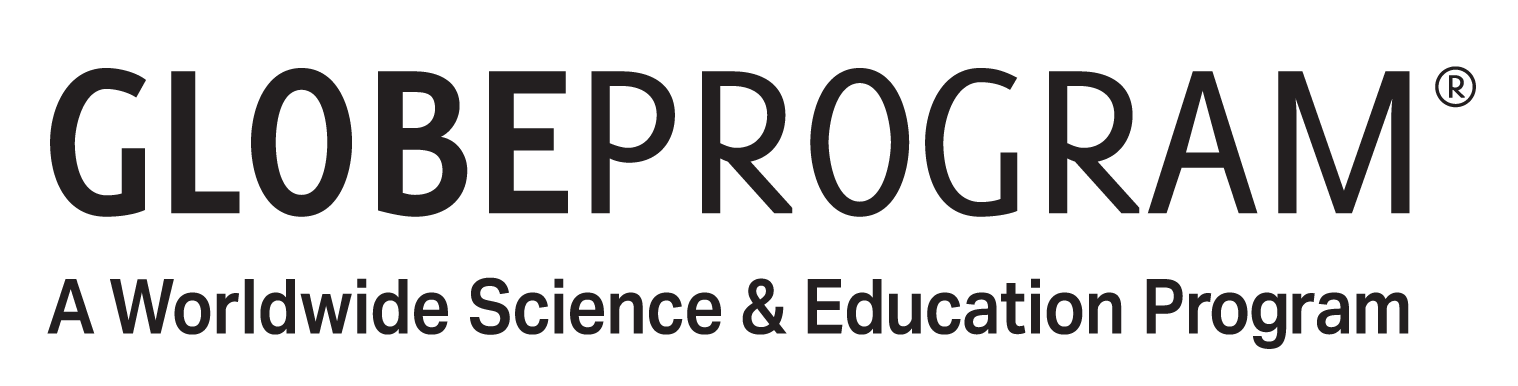 GLOBE text logo with horizontal black tagline