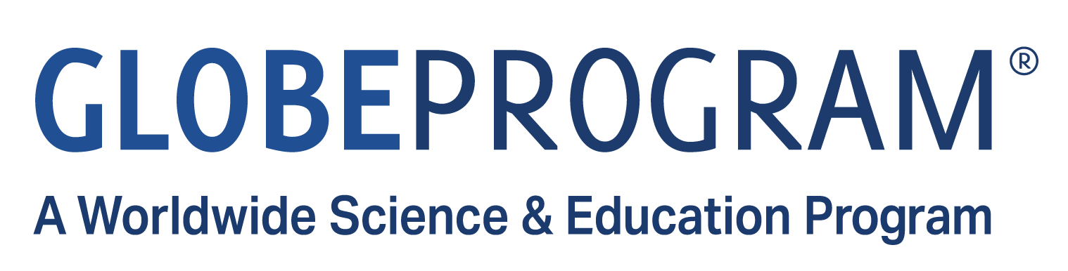 GLOBE text logo with horizontal color tagline