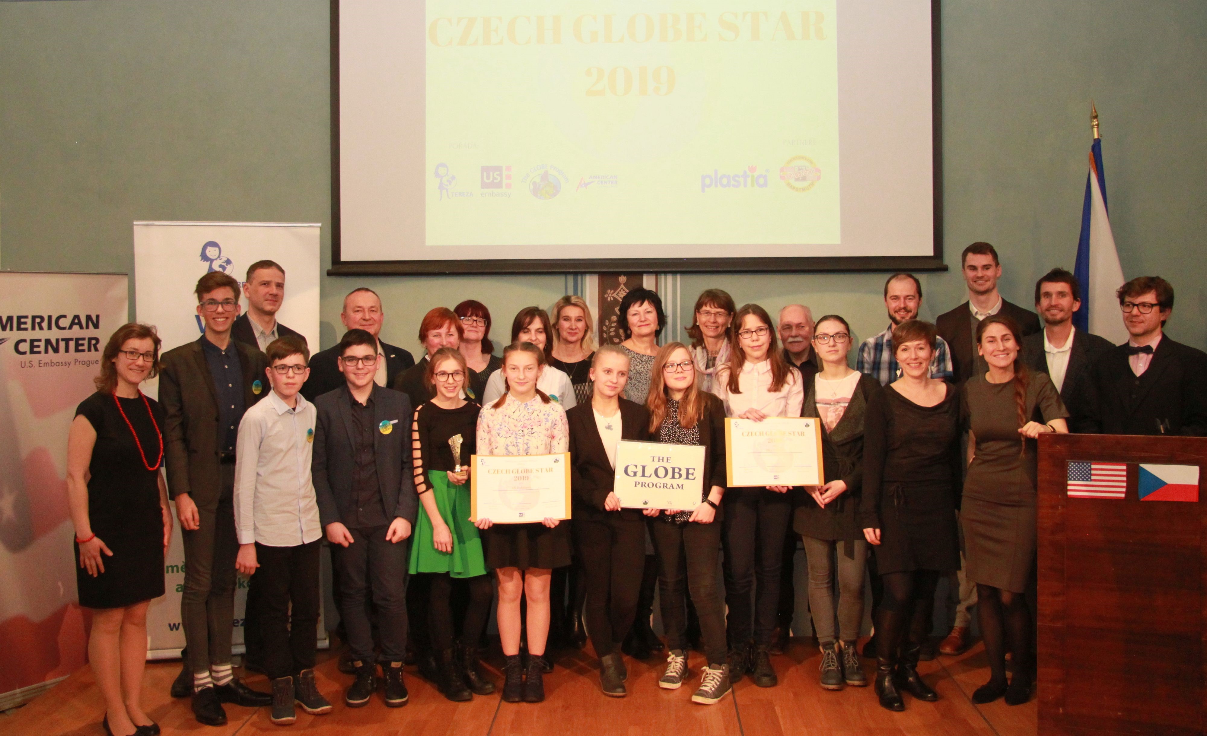 Czech GLOBE Star 2019 Event awardees