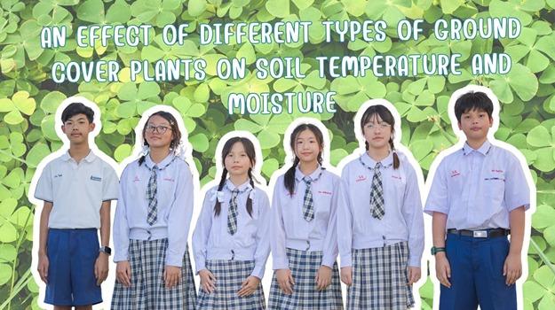 An Effect of Different Types of Ground Cover Plants on Soil Temperature and  Moisture