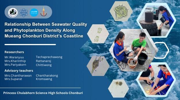 Relationship Between Seawater Quality and Phytoplankton Density Along Mueang Chonburi District’s Coastline