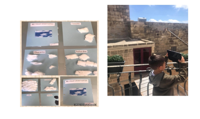 “I have observed the clouds from our balcony for one week. I enjoyed myself taking photos. Moreover, I have learned that there are different types of clouds and I have also learned the days of the week,” Kayden G. 