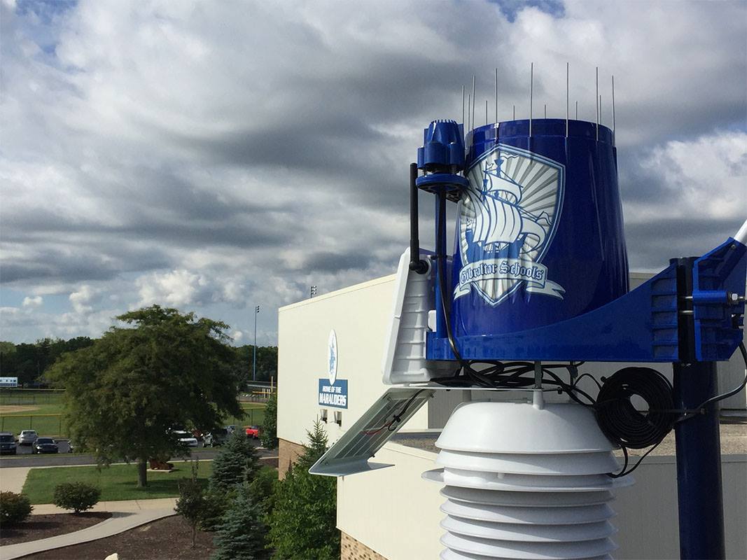 Gibraltar School District - WeatherSTEM Station