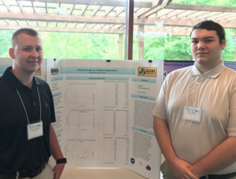 Students present at the Northeast SRS