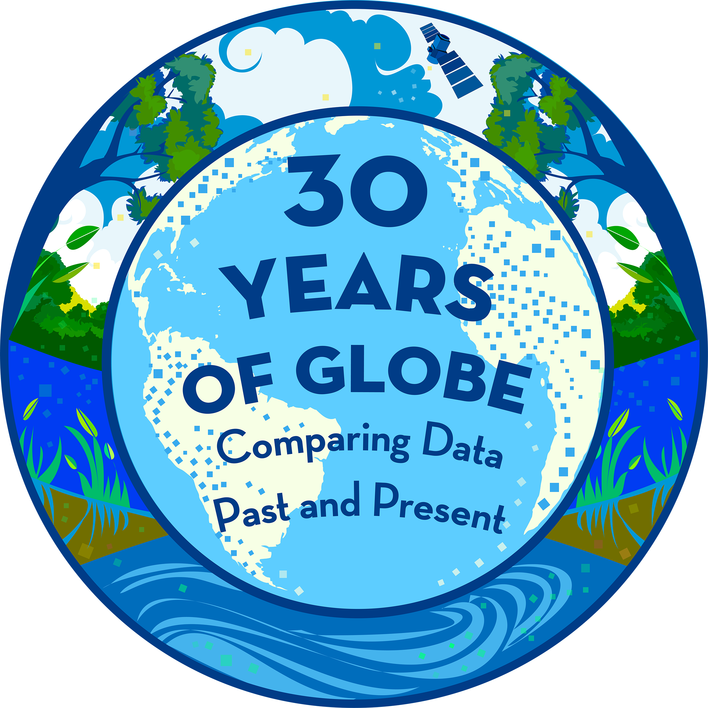 30 Years of GLOBE logo