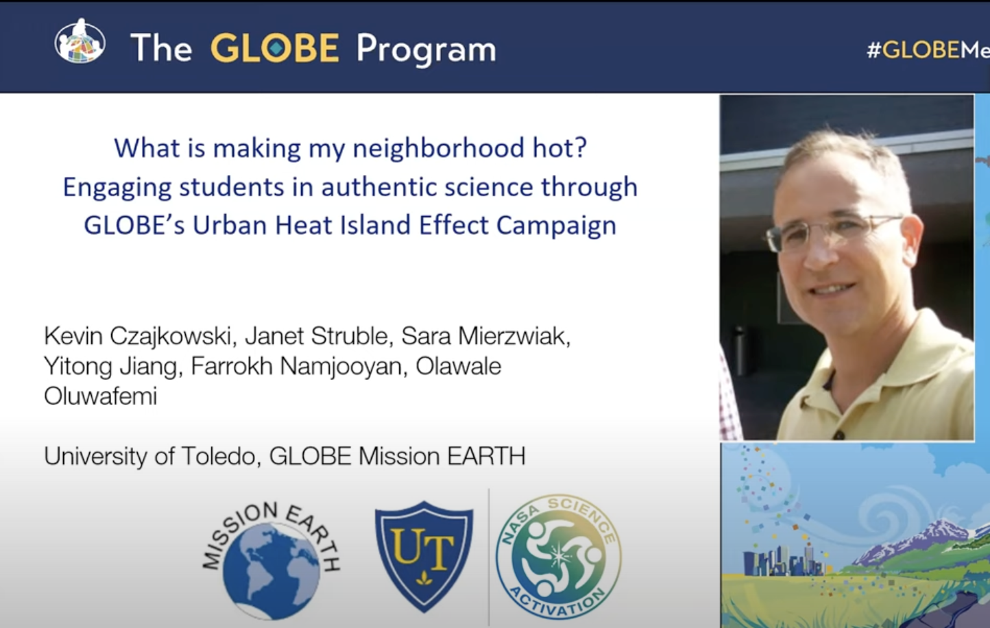 New tutorial video from Dr. C on analyzing GLOBE data and the Urban Heat Island Effect (UHIE)!