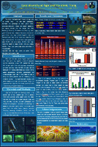 Example of coral project student poster presented at a GLOBE Learning Expedition