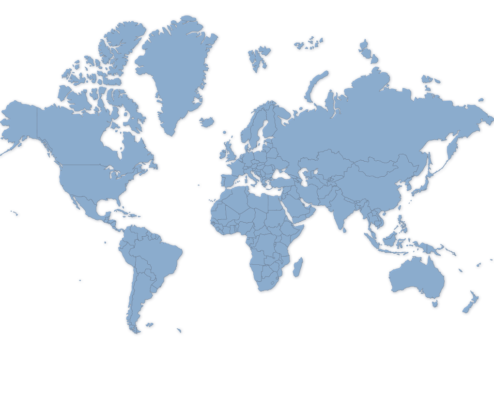 world map outline with countries png